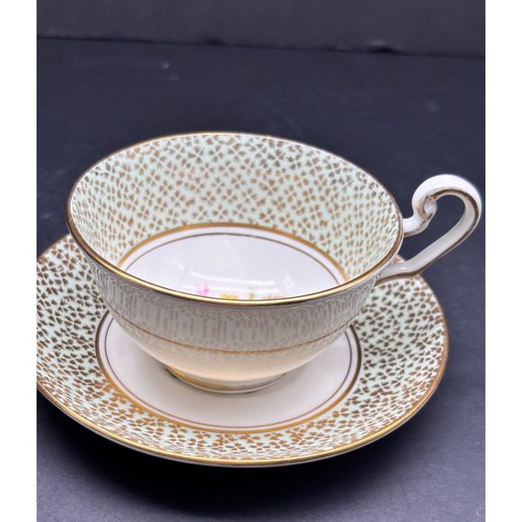 Vintage Victoria Bone China C & E Cartwright & Edwards Teacup Cup Saucer England - Picture 4 of 16